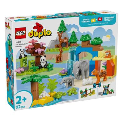 Lego 3ü 1 Arada Vahşi Hayvan Aileleri 10446 92 Parça - 1