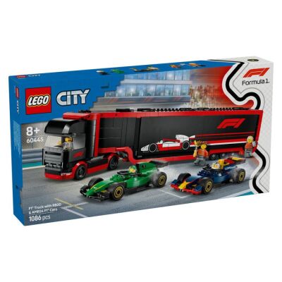 Lego City F1 Taşıma Kamyon Rb20 ve Amr24 60445 - 1