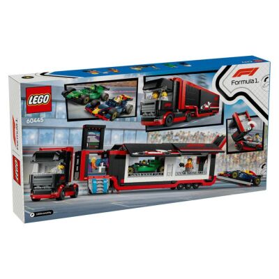 Lego City F1 Taşıma Kamyon Rb20 ve Amr24 60445 - 3