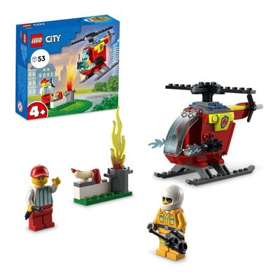Lego City Fire Helikopter 60318 53 Parça