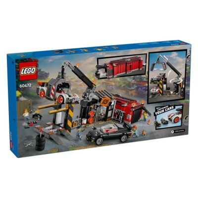 Lego City Hurdalık ve Arabalar 60472 - 3