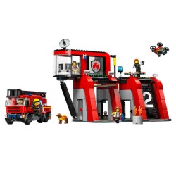 Lego City İtfaiye İstasyonu ve Aracı - 2