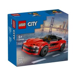 Lego City Kırmızı Spor Araba 60448 - Lego