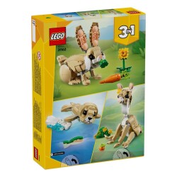 Lego Creator 3’ü 1 Arada Sevimli Tavşan LMC31162 - 3