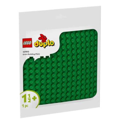 Lego Duplo Yeşil Yapım Plakası Yapım LED10460 - 1