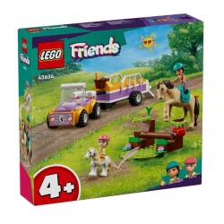 Lego Friends At ve Midilli Römorku 105 Parça 4 Yaş Üzeri - Lego