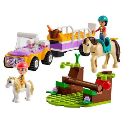 Lego Friends At ve Midilli Römorku 105 Parça 4 Yaş Üzeri - 2