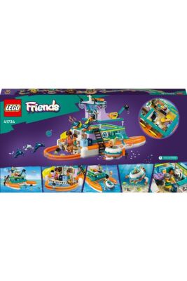 Lego Friends Deniz Kurtarma Teknesi - 1