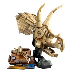 Lego Jurassic World Dinozor Fosilleri Triceratops Kafatası 468 Parça 76969 - 2