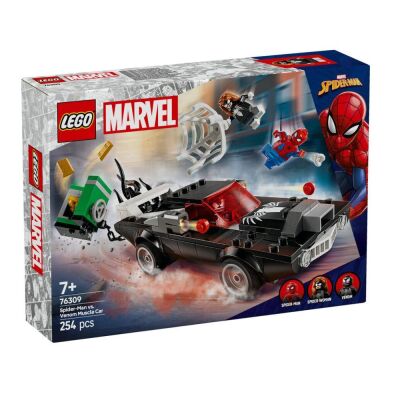 Lego Marvel Spiderman Venom Arabasına Karşı 76309 - 1
