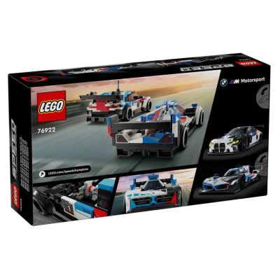 Lego Speed Champions BMW M4 GT3 ve BMW M Hybrid V8 Yarış Arabaları 76922 - 3