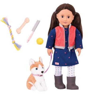 Our Generation Leslie Oyuncak Bebek 46 cm - 1