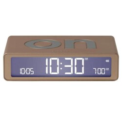 Lexon Flip Klasik Şarj Edilebilir Alarm Saat Dore - 2