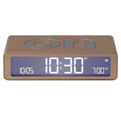 Lexon Flip Klasik Şarj Edilebilir Alarm Saat Dore - 2