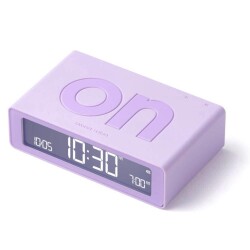 Lexon Flip Klasik Şarj Edilebilir Alarm Saat Lila - Lexon