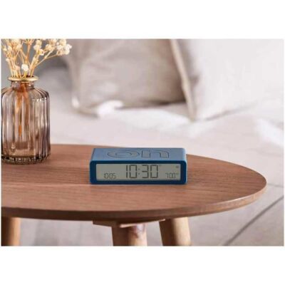 Lexon Flip Klasik Şarj Edilebilir Alarm Saat Petrol - 5