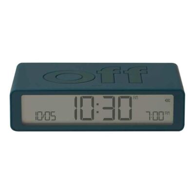Lexon Flip Klasik Şarj Edilebilir Alarm Saat Petrol - 3