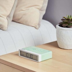 Lexon x Pantone Flip Klasik Şarj Edilebilir Alarm Saat Mint - 5