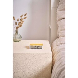 Lexon x Pantone Flip Klasik Şarj Edilebilir Alarm Saat Sarı - 4