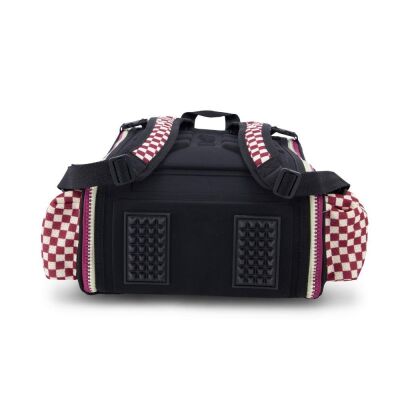 Light Plus Nine Student Sırt Çantası Checkered Brick - 4