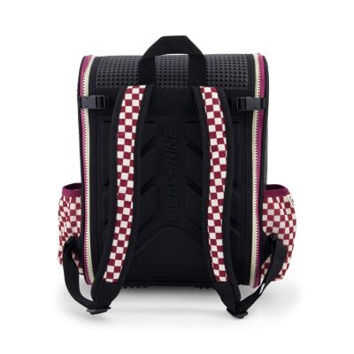 Light Plus Nine Student Sırt Çantası Checkered Brick - 5