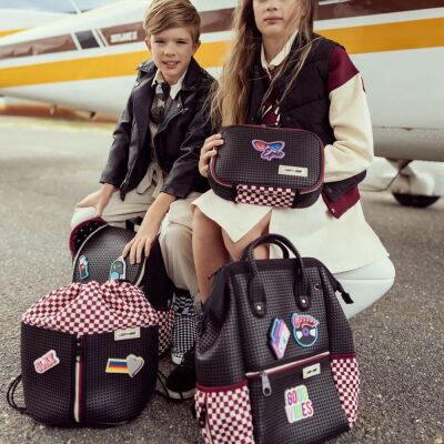 Light Plus Nine Tweeny Short Sırt Çantası Checkered - 6
