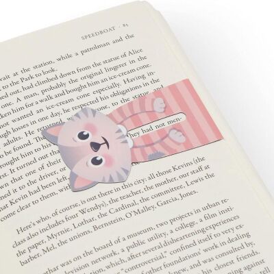 Linemarkers Cats Mıknatıslı Kitap Ayracı Kediler - 3