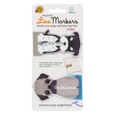 Linemarkers Dogs Mıknatıslı Kitap Ayracı Köpekler - 1