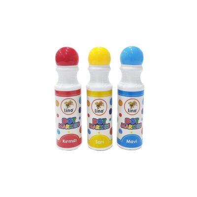 Lino Dot Markers Mini 6lı Yıkanabilir Boya Kalemi - 3