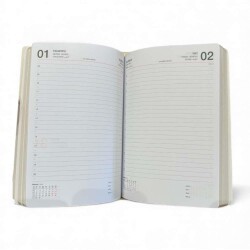 Liz 2026 Yeni Yıl Ajandası 14x20 Bristol Esnek Kapak 168 Yap Kenarları Yaldızlı - 5