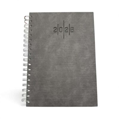 Liz 2026 Yeni Yıl Ajandası Spiralli 17x24 Thermo Deri - 1