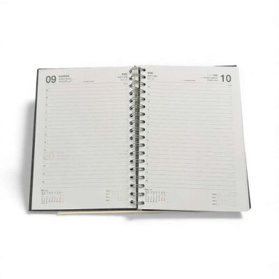 Liz 2026 Yeni Yıl Ajandası Spiralli 17x24 Thermo Deri - 2