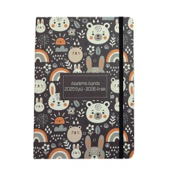 Liz Akademik Ajandası Kuşe Kapak 17X24 - 2