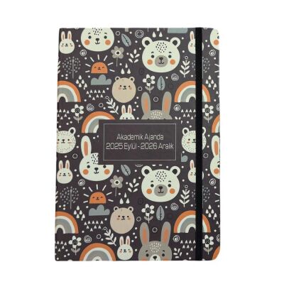 Liz Akademik Ajandası Kuşe Kapak 17X24 - 2