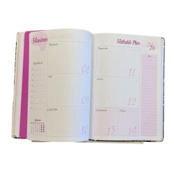 Liz Akademik Ajandası Kuşe Kapak 17X24 - 9