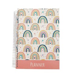 Liz Tarihsiz Ajanda Spiralli Sert Kapak - Liz