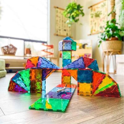 Magna Tiles Clear Colors 100 Parça - 3