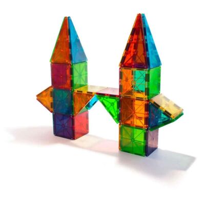 Magna Tiles Clear Colors 100 Parça - 4