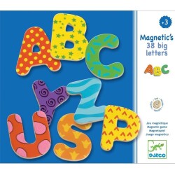 Magnetli Oyun 38 Big Letters - Djeco