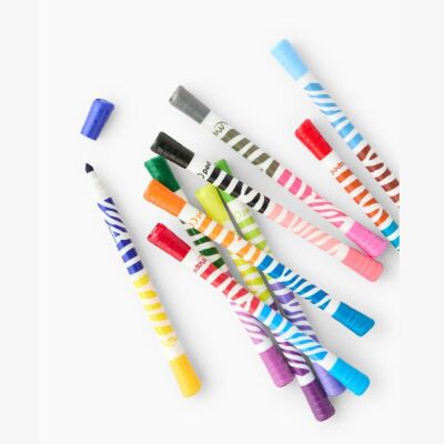 Maped Keçeli Boya Kalemi Çift Taraflı Çift Renkli 10lu - 2