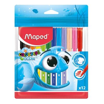 Maped Keçeli Kalem 12li - 1