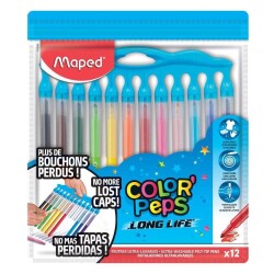 Maped Keçeli Kalem 12li Long Life - Maped