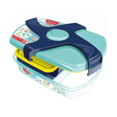 Maped Picnic Beslenme Kutusu 1.8 Litre Turkuaz - 1