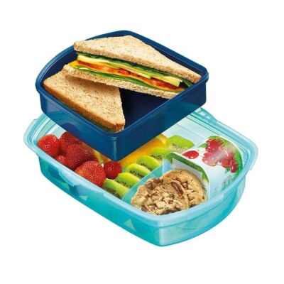 Maped Picnic Beslenme Kutusu 1.8 Litre Turkuaz - 2