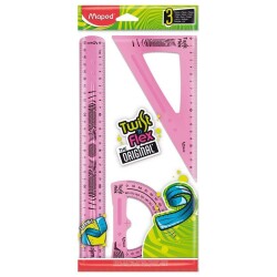 Maped Plastik Flexy Silikon Cetvel Seti 30 Cm - 4