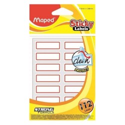 Maped Sticky Labels Üzeri Korumalı Etiket 112li 13 x 38 mm - Maped