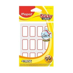 Maped Üzeri Korumalı Etiket 96lı 18 x 32 mm - Maped