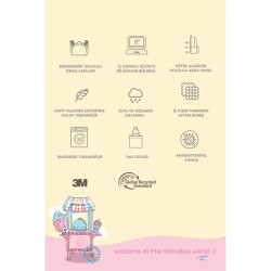 Marshmallow Degrade New Backpack Sırt Çantası - 4