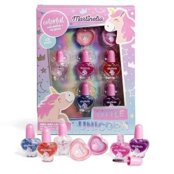 Martinelia Renkli Oje ve Dudak Parlatıcı Set Little Unicorn - Martinelia