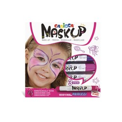 Carioca Mask Up Yüz Boyası Prenses 3 Renk - Thumbnail